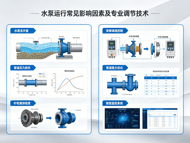 水泵運行常見影響因素及專業(yè)調(diào)節(jié)技術(shù)解析