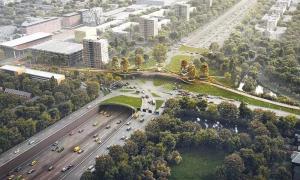 荷蘭阿姆斯特丹郊外的小鎮的“樹木之橋”，生機就在腳下